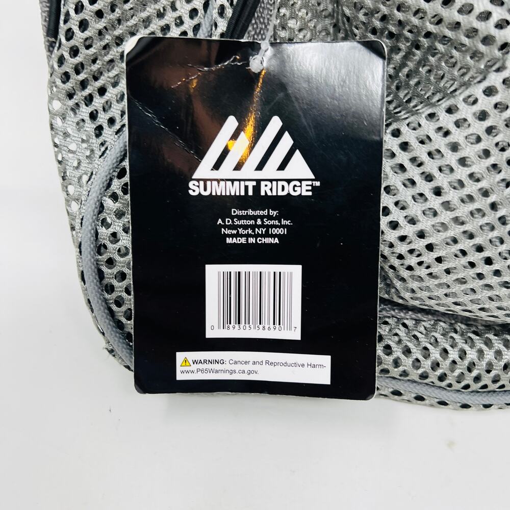 NEW! Summit Ridge Mesh Backpack See Through Safety Bag School - Picture 2 of 3